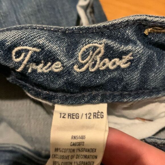 American eagle jeans true boot size 12 - Picture 3 of 4